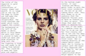Vogue - Lana Del Rey