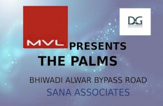 Mvl the palms bhiwadi 2bhk