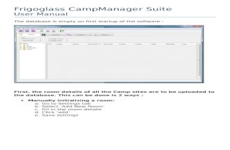 Frigoglass CampManager Suite User Manual