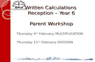 Calculations parent meeting feb 2016