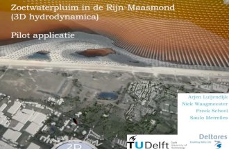 09 DSD-NL 2016 - D-HYDRO Symposium - Zoetwaterpluim in de Rijn-Maasmond (3D hydrodynamica) - Arjen Luijendijk, Deltares