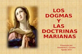Los Dogmas y las Doctrinas Marianas