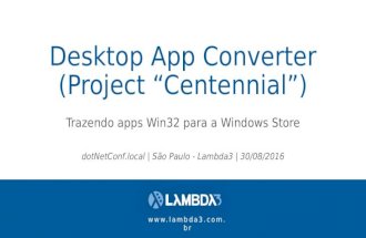 Desktop App Converter: Trazendo Apps Win32 para a Windows Store