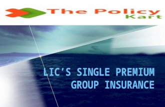 LIC’s single premium group insurance