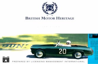 British Motor Heritage Presentation
