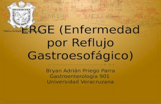 Enfermedad por Reflujo Gastroesofagico (ERGE) (GERD)
