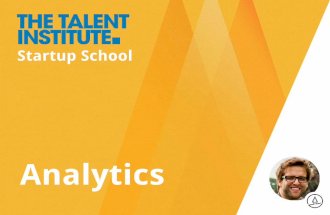 Marketing and Digital Analytics door Mike van Hoenselaar bi The talent institute
