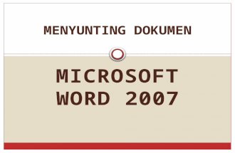Microsoft Word (Menyunting Dokumen)