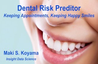 Maki Koyama Dental Risk Predictor