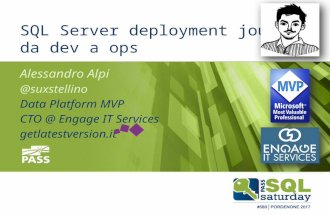 Sql Saturday a Pordenone - Sql Server journey, da dev a ops
