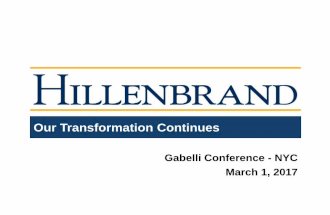 Gabelli conference investor deck