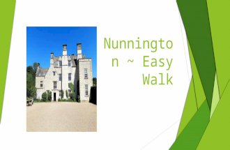Nunnington ~ easy walk