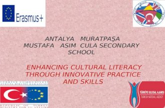Turkey Mustafa Asim Cula secondary school presentation - ECLIPSE project