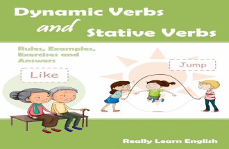 Dynamic and Stative Verbs