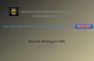 An Update on Blood Biomarkers for Stroke