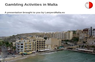 Gambling Activities in Malta