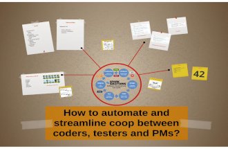 WORKFLOW: How to automate and streamline coop between coders, testers and PMs?