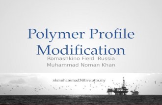 Polymer profile modification
