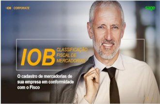 SAGE | IOB CORPORATE - CLASSIFICAÇÃO FISCAL DE MERCADORIAS