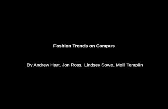 Fashion Trends On Campus