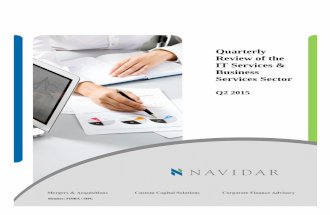 Quarterly Review of the IT Services & Business Services Sector - Q2 2015