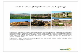 Forts & palaces in Rajasthan, the land of kings I Travelsite India