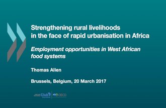 Employment Opportunities in West African Food Systems