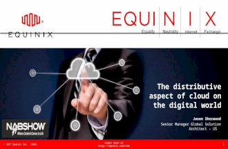 The distributive aspect of cloud on the digital world