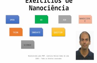 Exercícios de nanociência