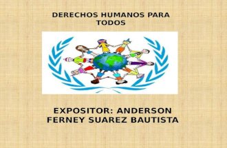 Exposicion derechos humanos