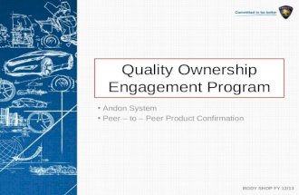 Quality Checking Approach : Peer to-peer product confirmation method