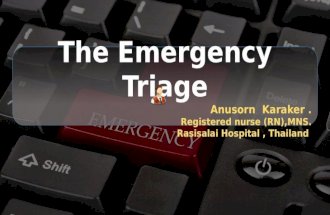 Emergency Triage and BCLS ,ACLS 2015