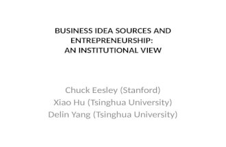 Business idea sources