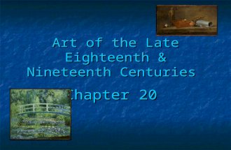 Art of the late eighteenth & nineteenth centuries
