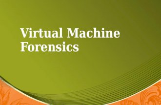 Virtual Machine Forensics