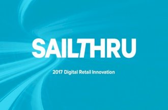 2017 Digital Retail Innovation: 9 Areas Retail Marketers are Investing and Why