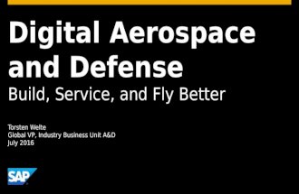 Digital Aerospace and Defense Executive Presentation