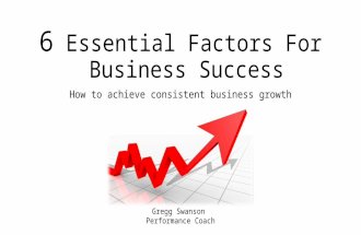 6 Essentials Factors for Business Success