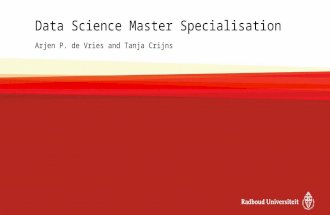 Data Science Master Specialisation