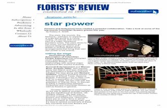Florists' Review Magazine® __ Your monthly magazine for operating a successful floral business