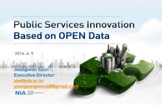 Public Services Innovation Based on OPEN DATA