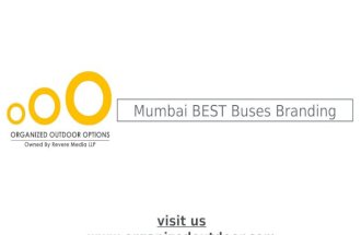 Mumbai Best Buses Branding - Bus Advertising in India