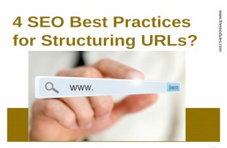4 SEO Best Practices for Structuring URLs?