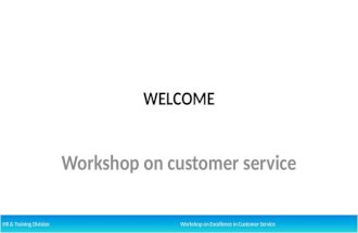Customer Service Presentation 01112015
