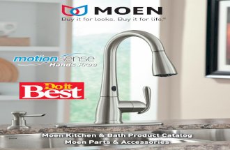 Moen Faucets Do it Best Faucet Catalog