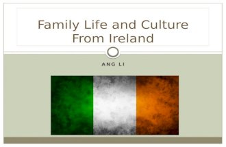 Family life and culture from ireland