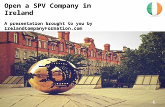 Open a SPV Company in Ireland