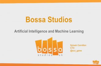 Bossa Studios presenting at Project Juno Machine Intelligence Showcase