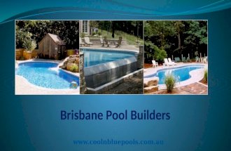 Welcome to Brisbane Swimming Pool Builders