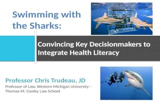How to convince key decisionmakers to integrate health literacy